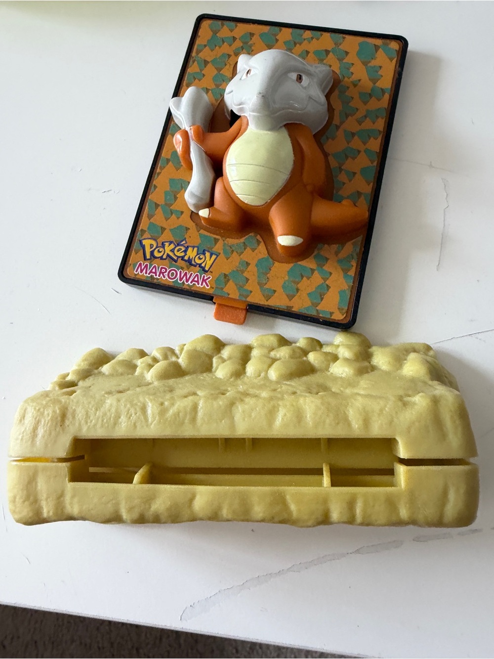 Pokemon Marowak Orange and Cream Pocket Toy Playset